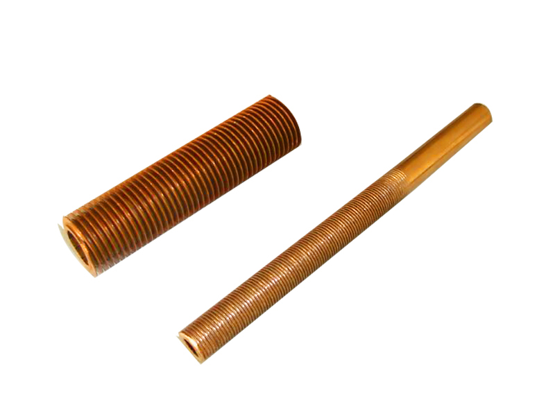 Single metal rolled finned tube