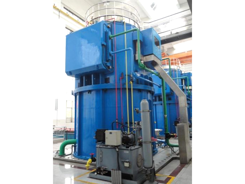 Vertical circulating pump motor cooler